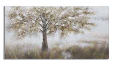 Obraz na plátne TREE DARK -B- 140x3,8x70cm