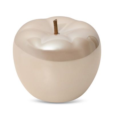 Keramické jablko SIMONA 6, 11x11x13 béžové